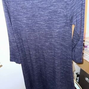 Lila Rose Navy Long Sleeve Knit Dress